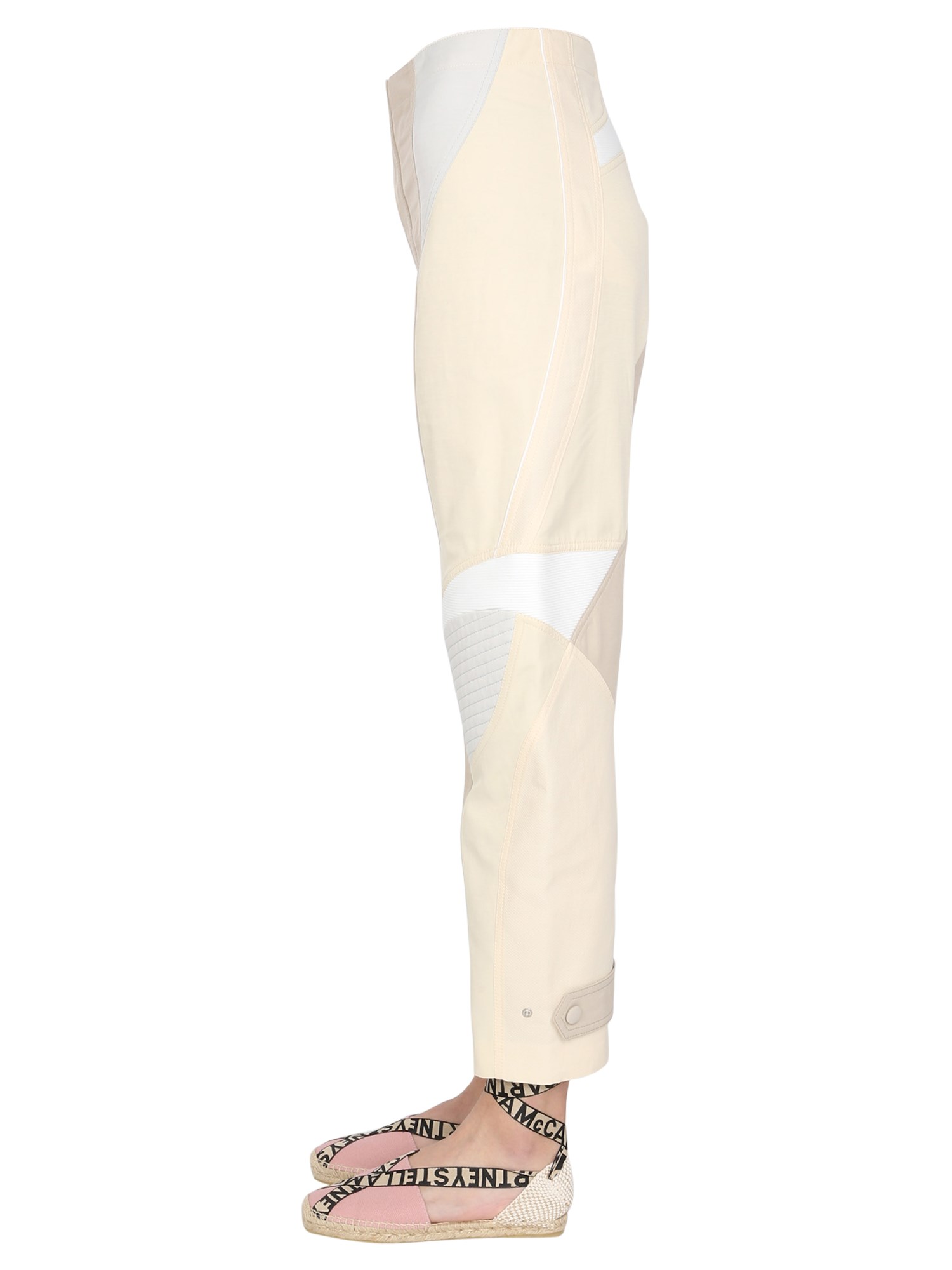 STELLA McCARTNEY    BROOKE MULTICOLORED COTTON BLEND PANTS