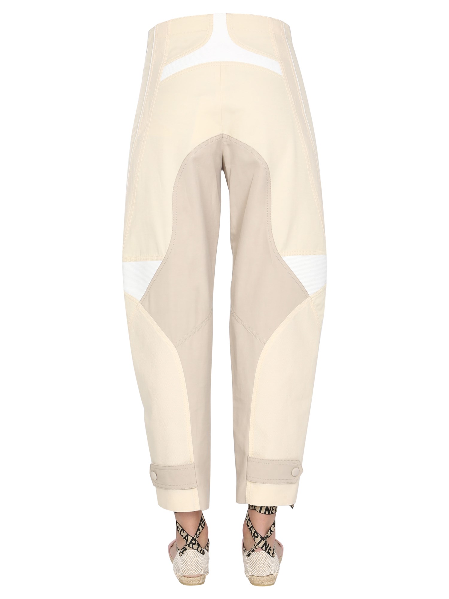 STELLA McCARTNEY    BROOKE MULTICOLORED COTTON BLEND PANTS