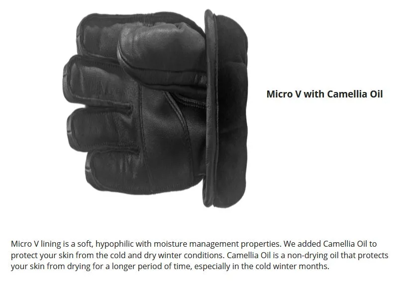 Swany X-Cell Under men's leather ski gloves