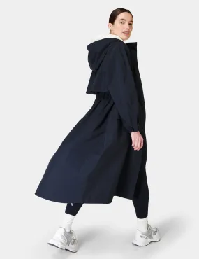 Sweaty Betty Motion Longline Parka - French Navy Blue