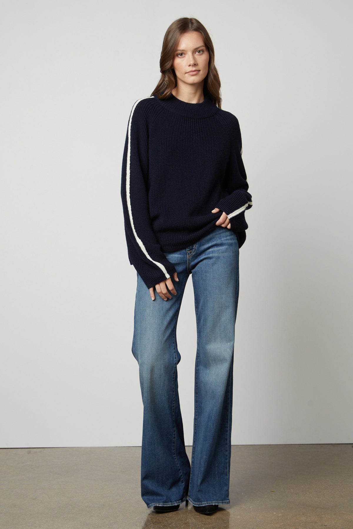 TEAGAN MOCK NECK SWEATER