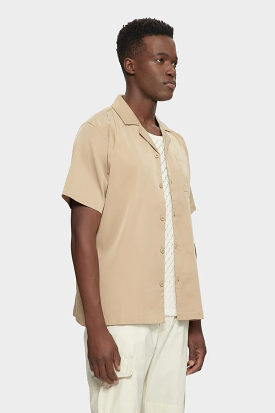 TENCEL YACHT SHIRT TAN