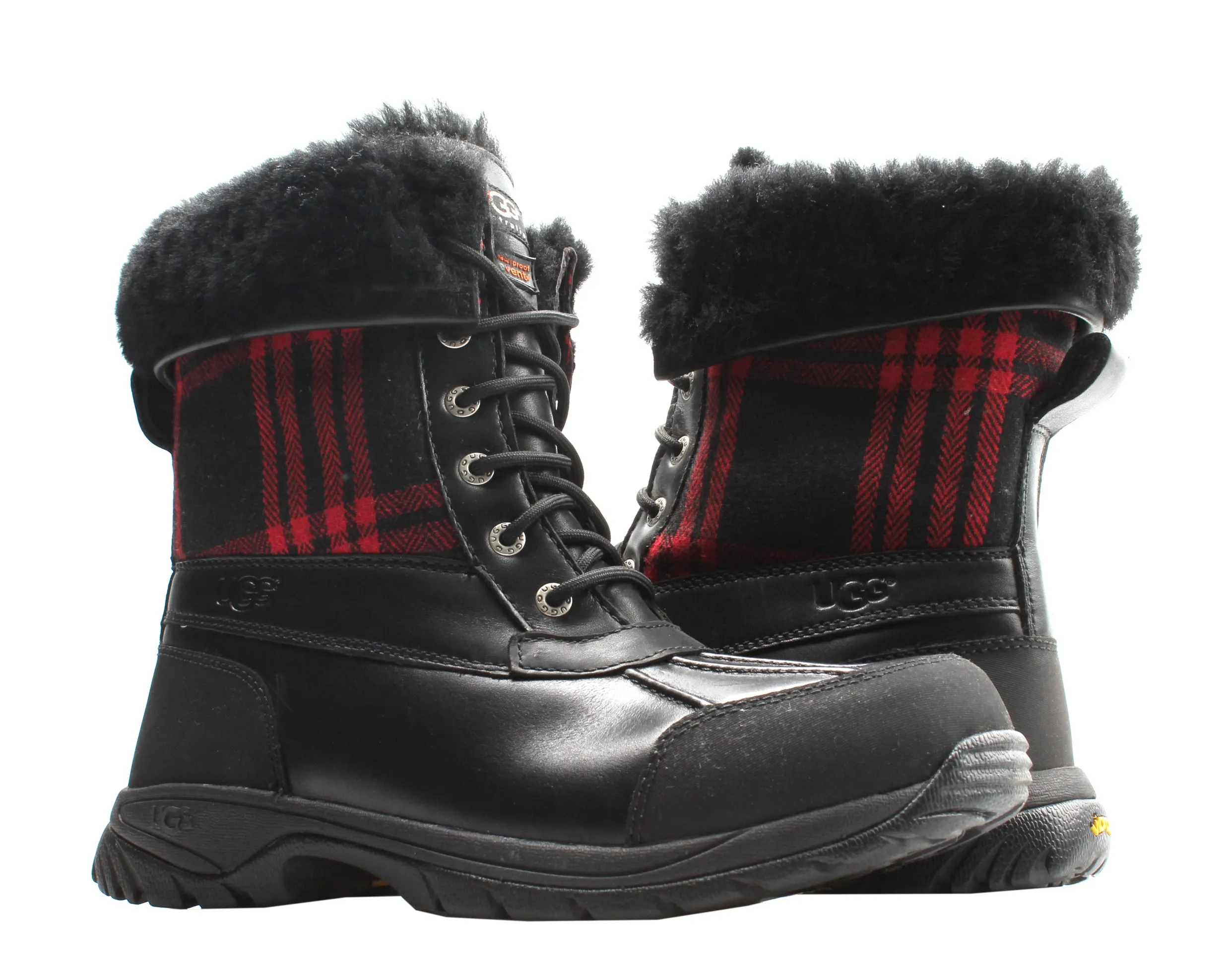 UGG Australia Butte Plaid Men's Boots