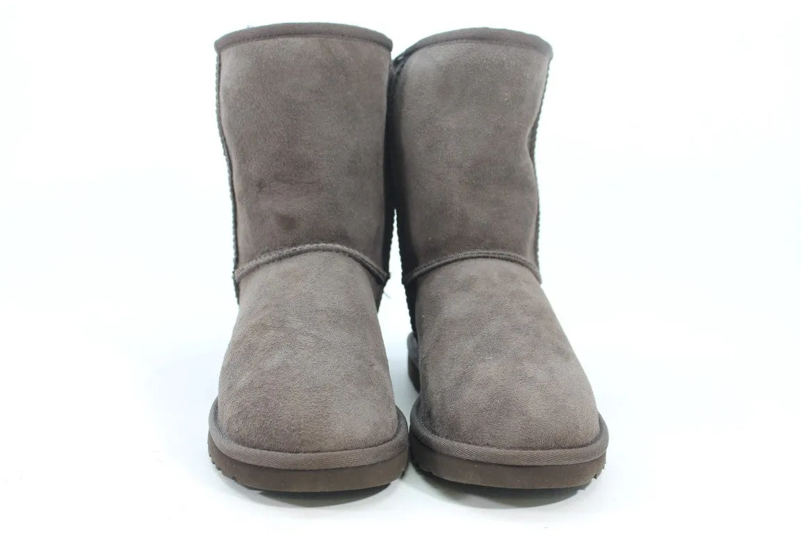 UGG Classic II Short Women's Chocolate Boots 6M(ZAP20153)