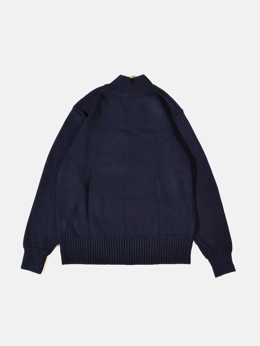 U.S.N Logo Wool Sweater