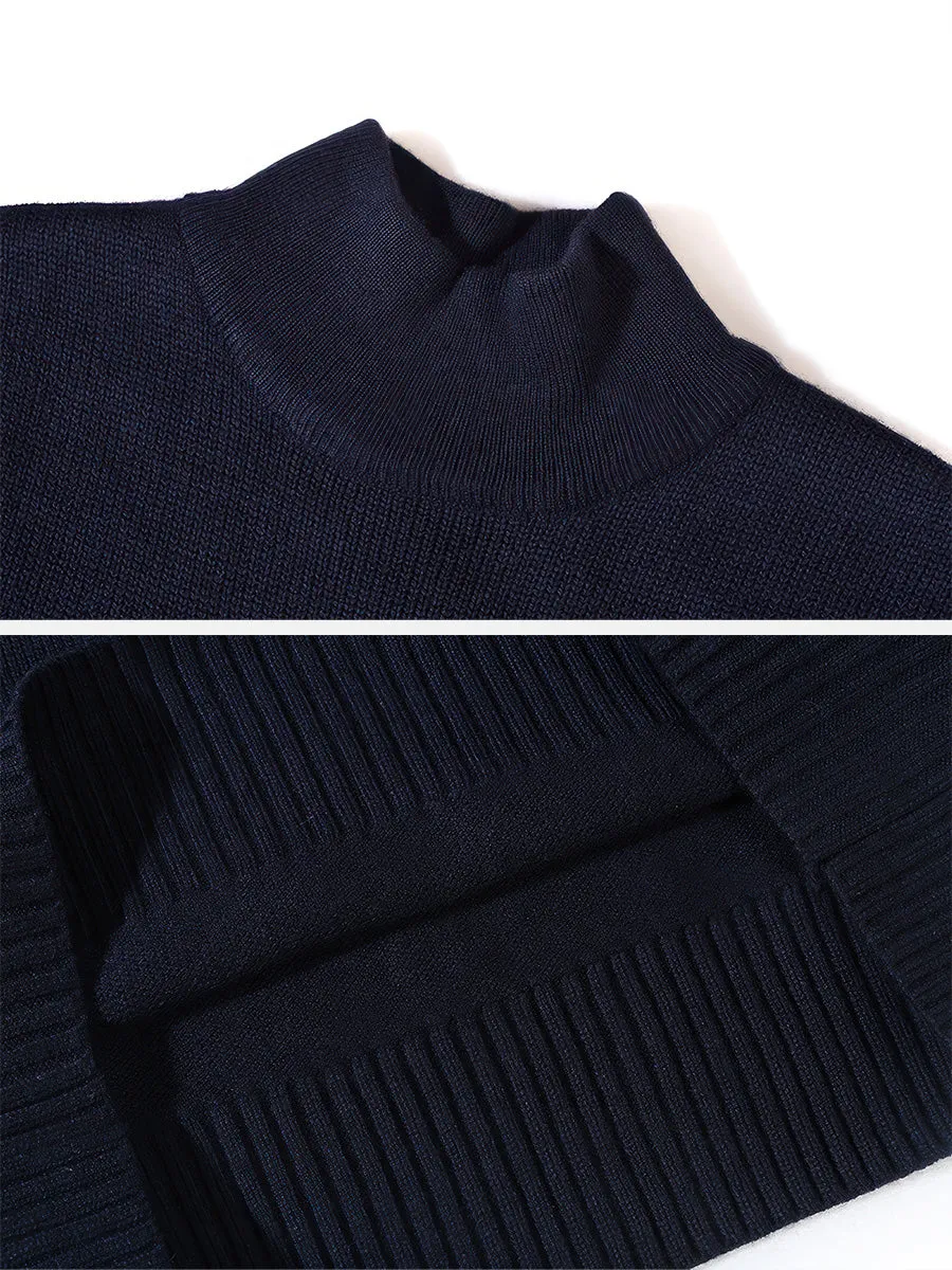 U.S.N Logo Wool Sweater