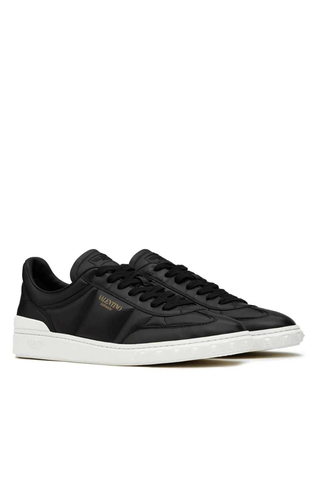 Valentino Garavani Black leather Upvillage sneakers