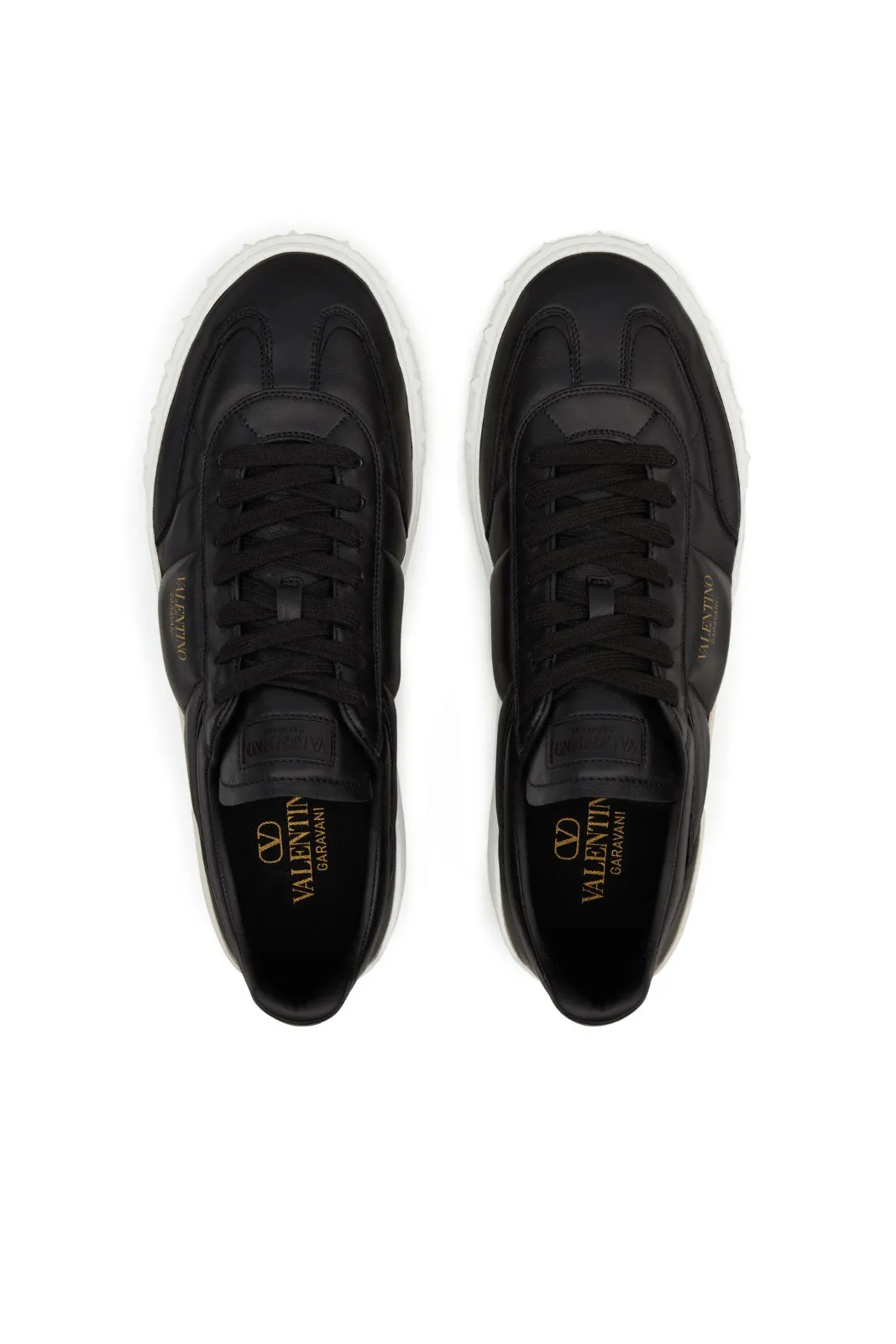 Valentino Garavani Black leather Upvillage sneakers