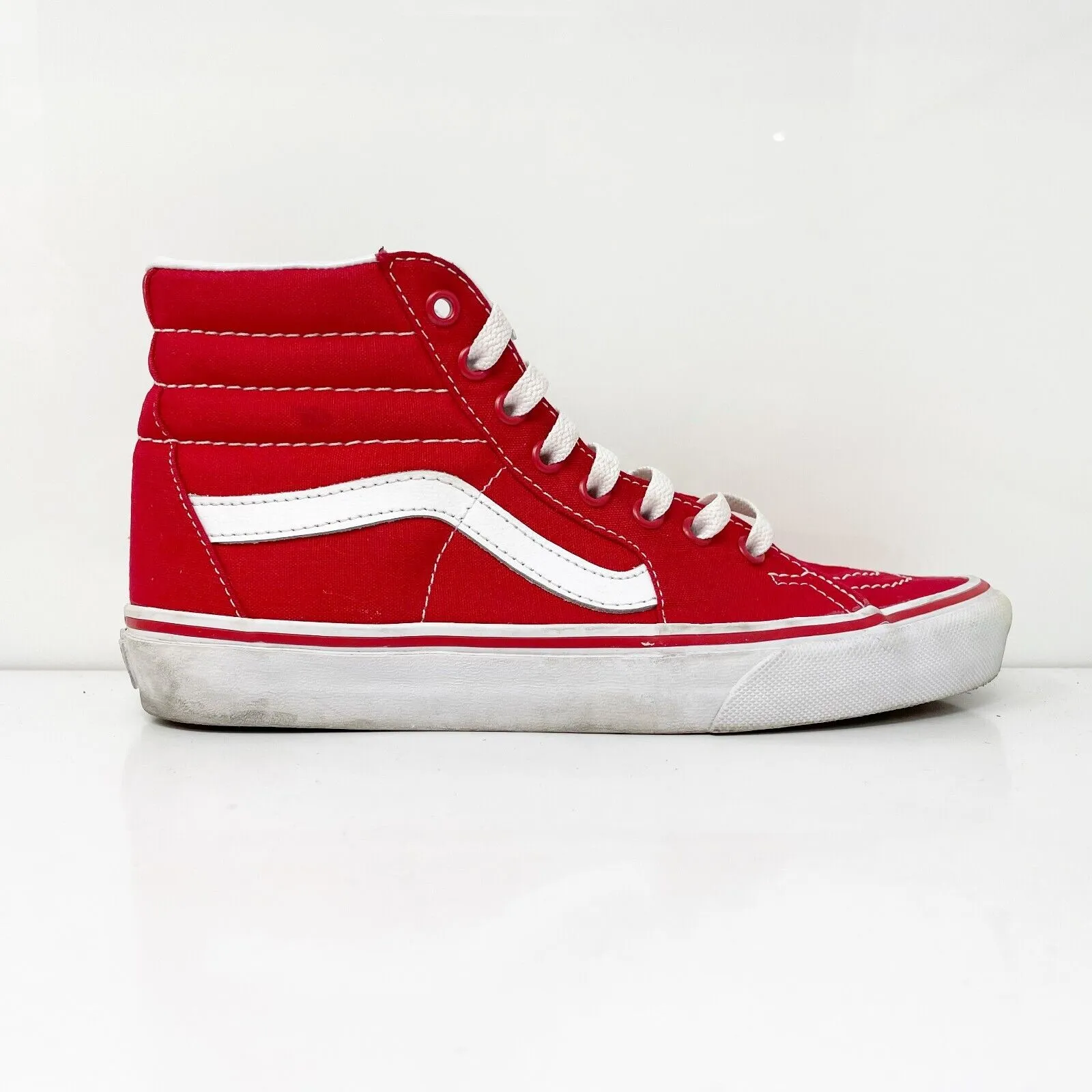 Vans Unisex Sk8 Hi TC6D Red Casual Shoes Sneakers Size M 6.5 W 8