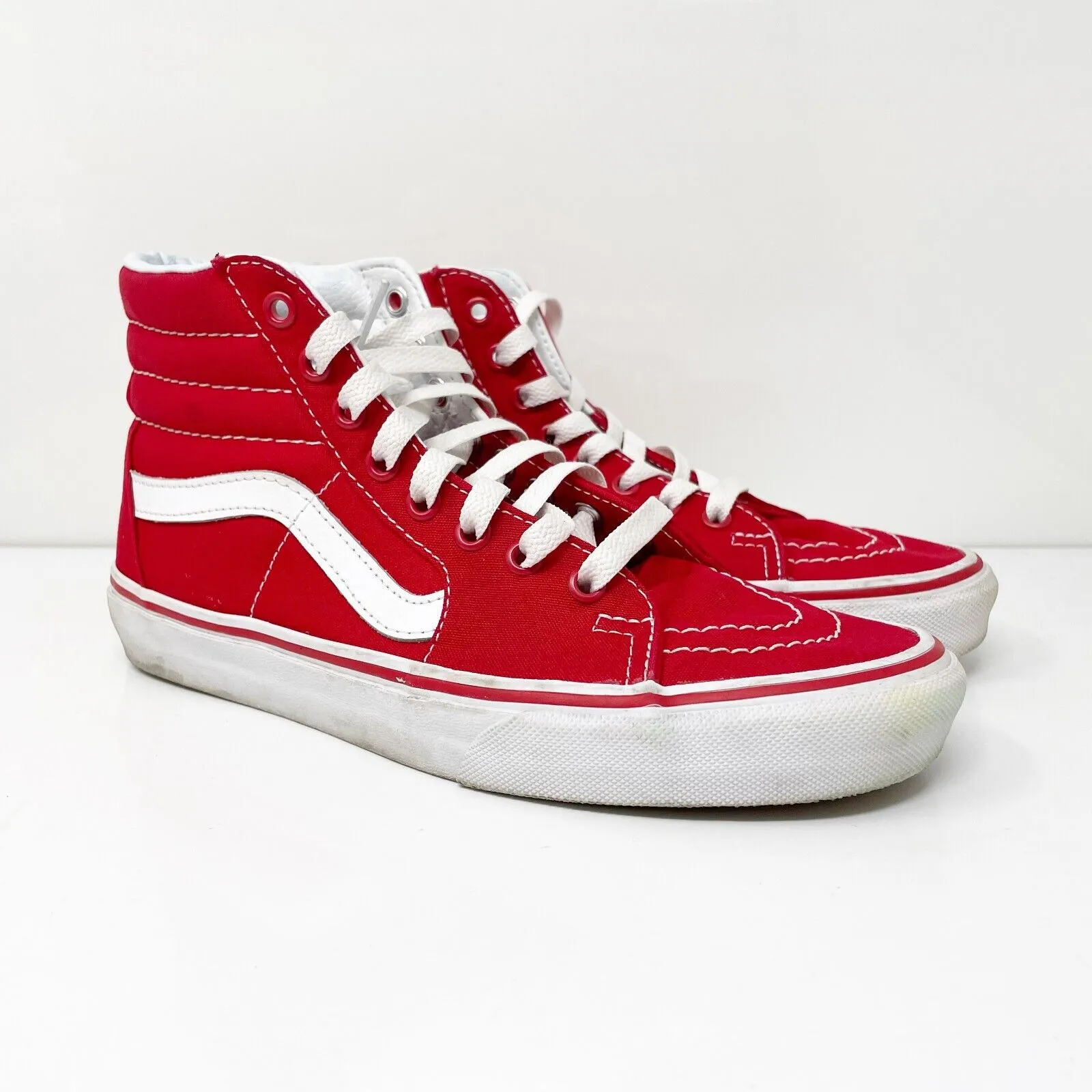 Vans Unisex Sk8 Hi TC6D Red Casual Shoes Sneakers Size M 6.5 W 8