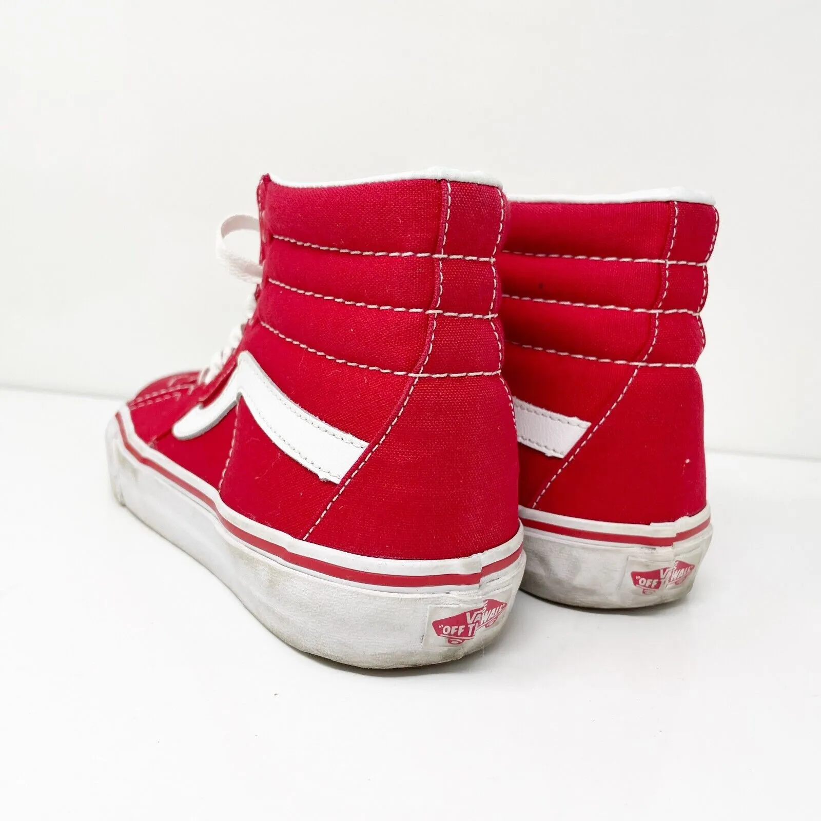 Vans Unisex Sk8 Hi TC6D Red Casual Shoes Sneakers Size M 6.5 W 8