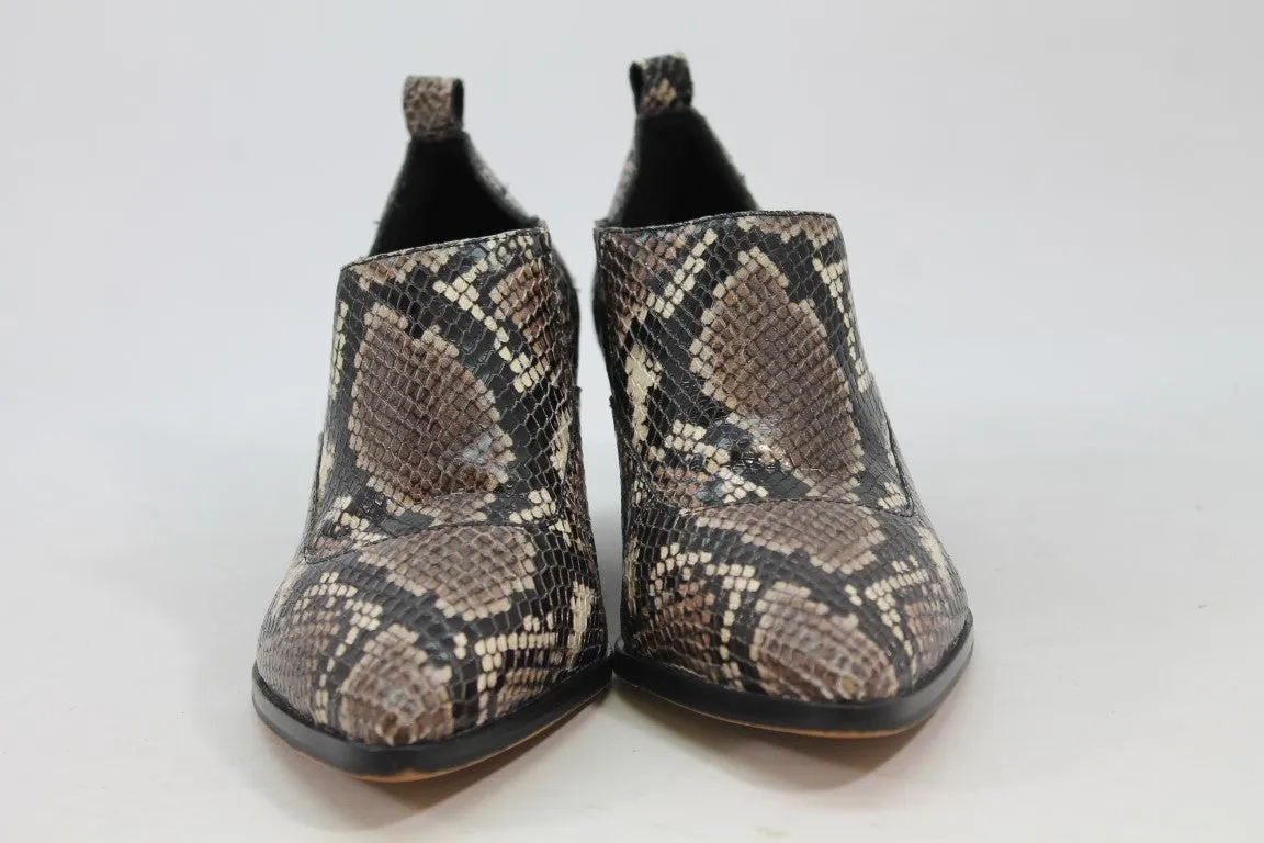 Vince Camuto Jetera Women's Snake-Embossed Boots 6.5M(ZAP12985)