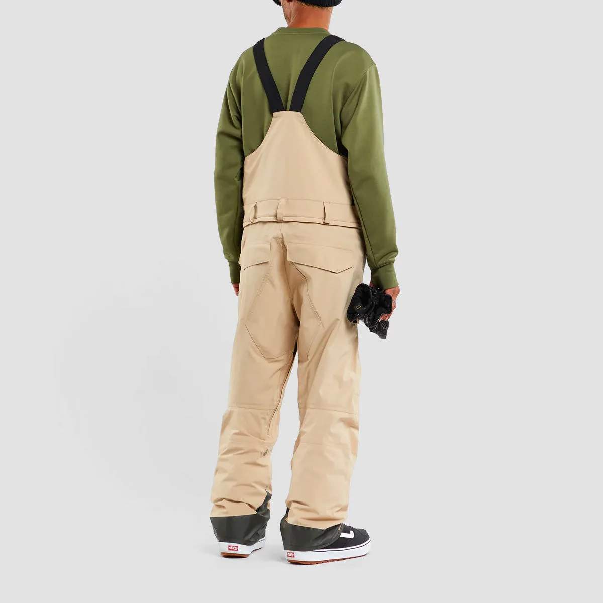 Volcom Rain Gore-Tex Bib Snow Pants Khakiest