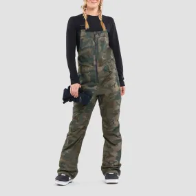 Volcom Swift Bib Snow Pants Cloudwash Camo - Womens