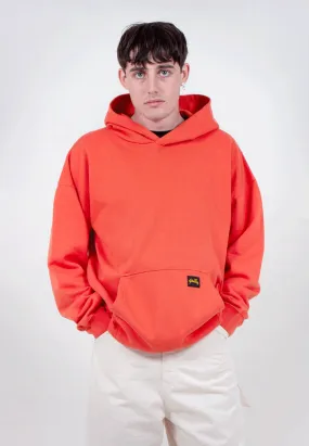 Works Hoodie - coral brick