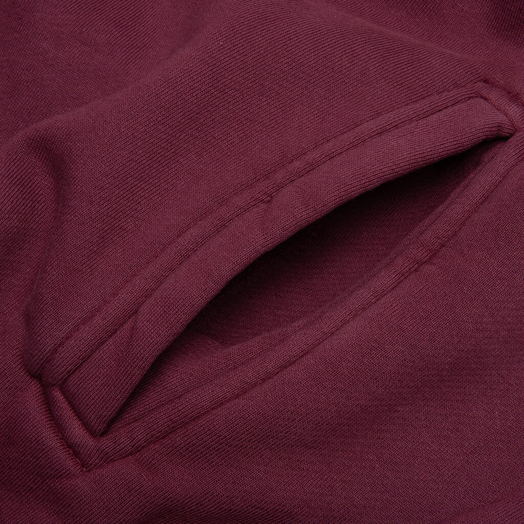 Zip Up Hoodie - Bordeux